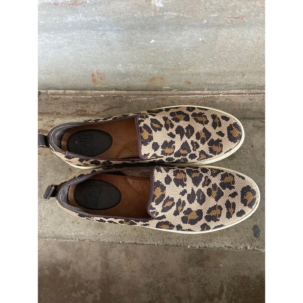 Sofft animal print knit upper slip on sneaker- Somers - Picture 6 of 10